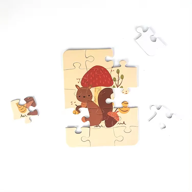 Puzzle pour enfants d'âge préscolaire animaux écureuil