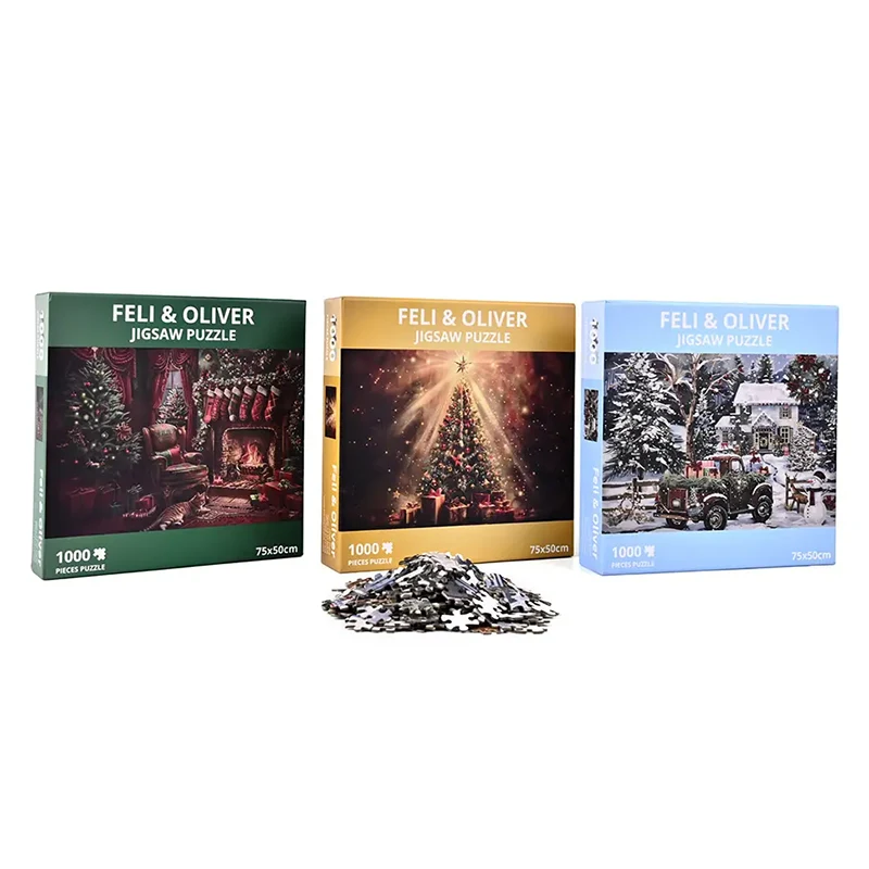 Puzzle de joie de Noël