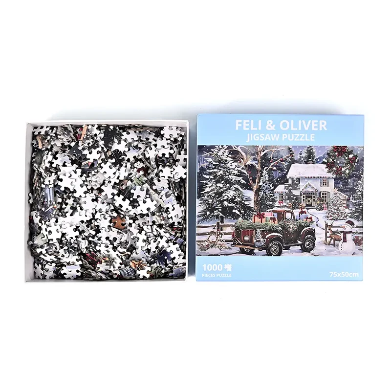 Puzzle du compte à rebours de Noël
