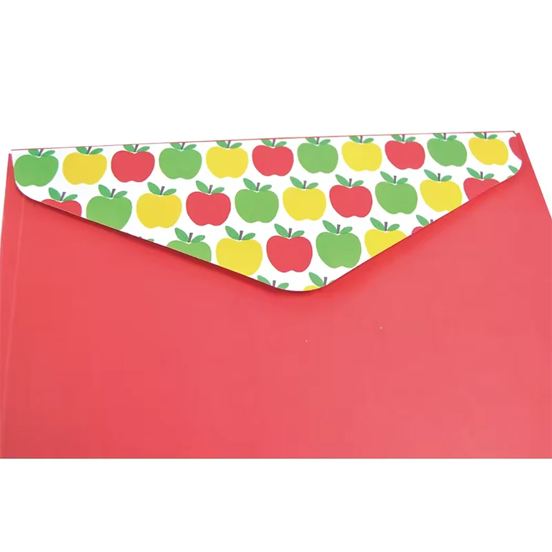 Enveloppe en papier de couleur unie