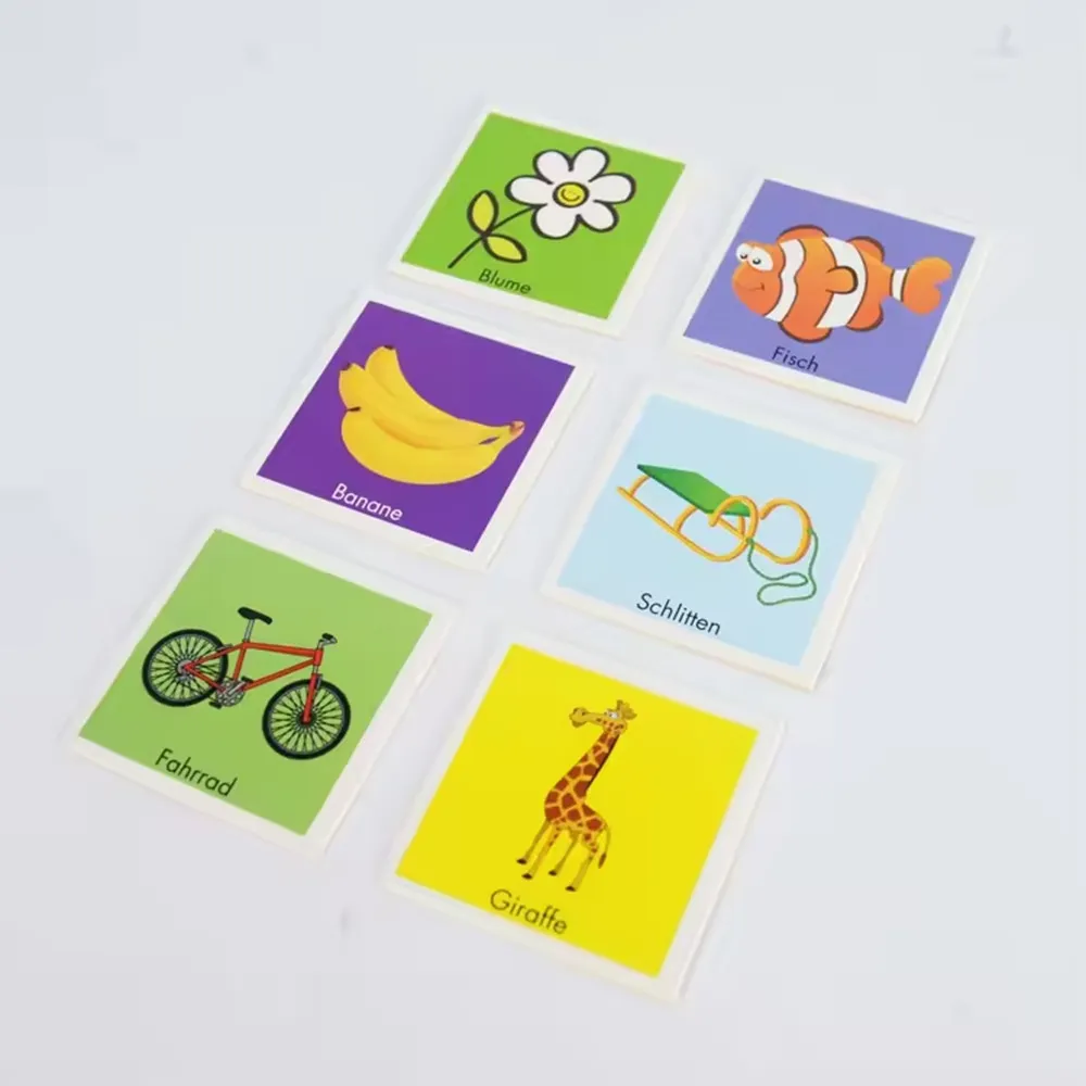 Cartes de puzzle pour jeux d'enfants