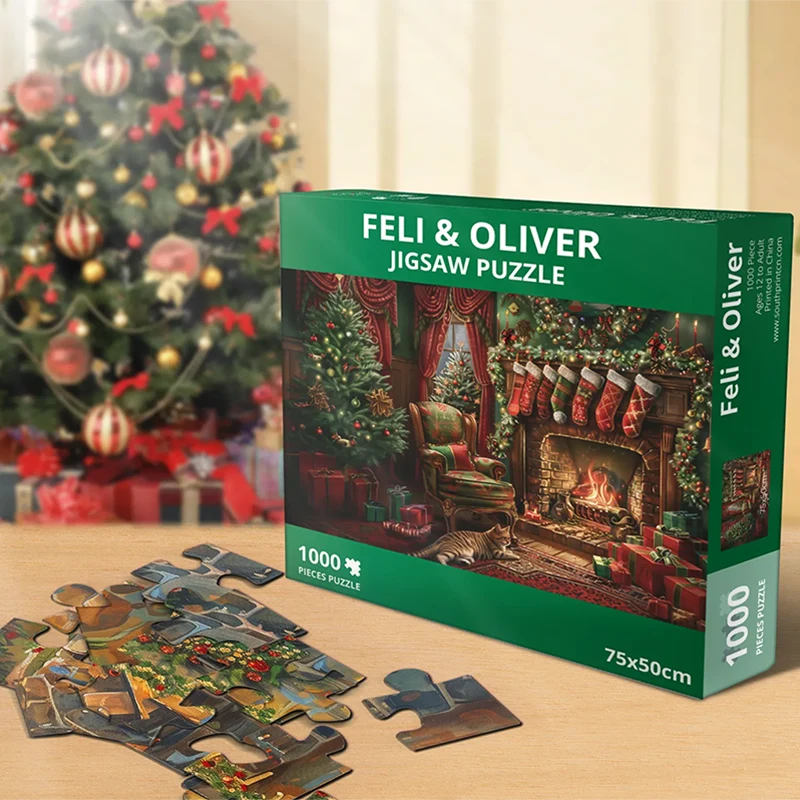 Puzzle de la magie magique d'hiver